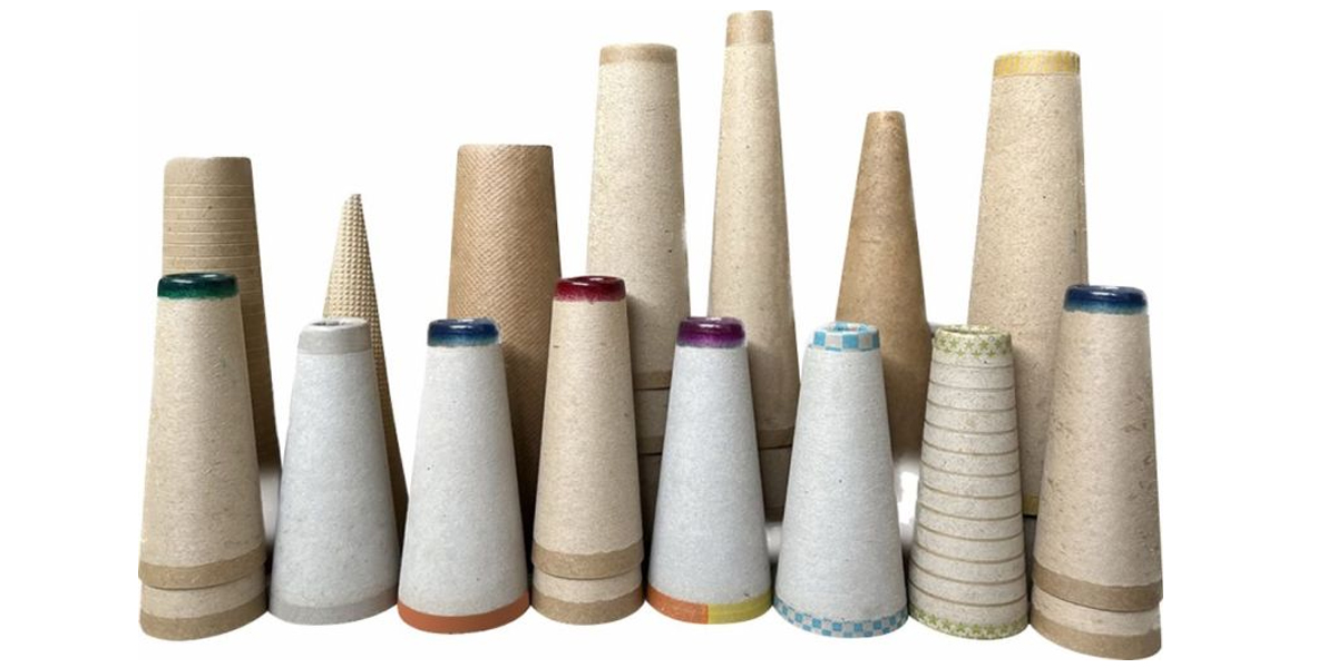Textile Textile paper cones - Image 1